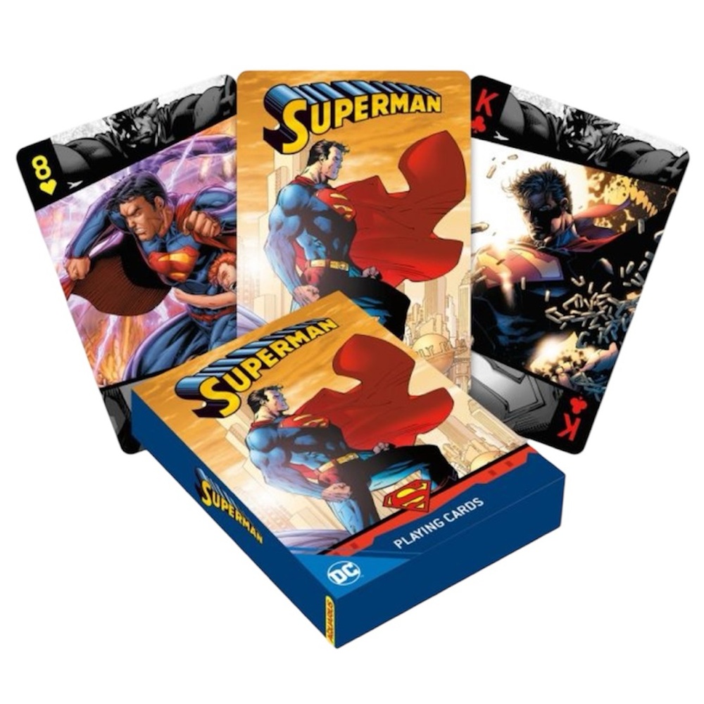 Superman Retro Playing Cards - NWT